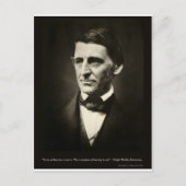 エマーソンラブ美しいの味愛引用文ギフト ポストカード (正面)