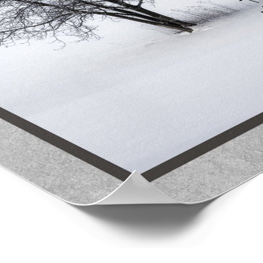 エマーソン引用文が奇跡を見る ポスター (角)