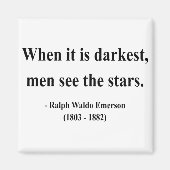 エマーソン引用文12a マグネット (正面)