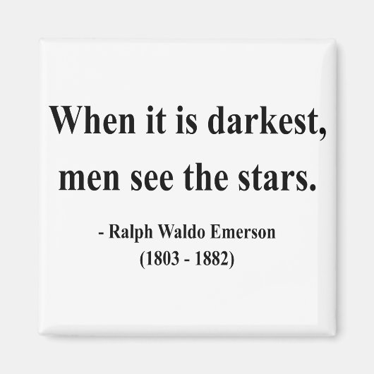 エマーソン引用文12a マグネット (正面)