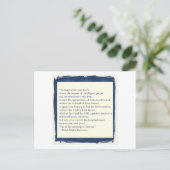 エマーソン引用文 ポストカード (スタンド正面)