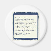 エマーソン引用文 マグネット (正面)