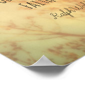 エマーソン文感動的書引用文自然アート ポスター (角)