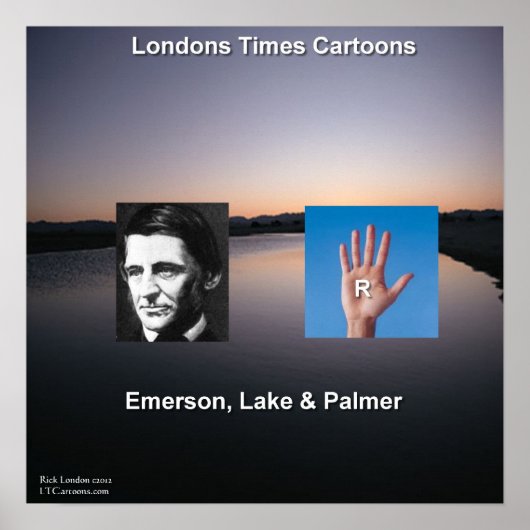 エマーソン&ザレイクのポスおもしろいター ポスター (正面)