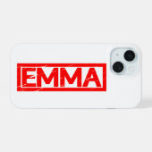 エマ印 iPhone 15ケース (裏面横)