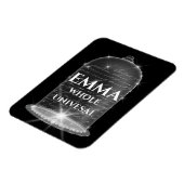 エマ名意味ブライダル誕生日卒業 マグネット (左側)