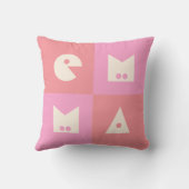 エマ誕生日ギフト4レター名子供部屋 クッション (裏面)