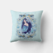 エマ・エンジェルと花オーナメント クッション (裏面)