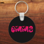 エマ(ハート) キーホルダー (正面)