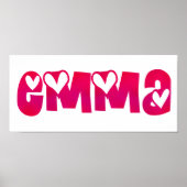 エマ(ハート) ポスター (正面)