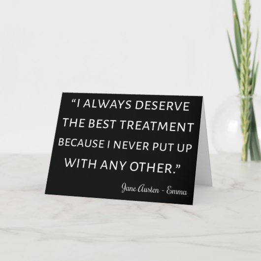 エマ・バイ・ジェーン・オースティン・クォートII カード (正面)