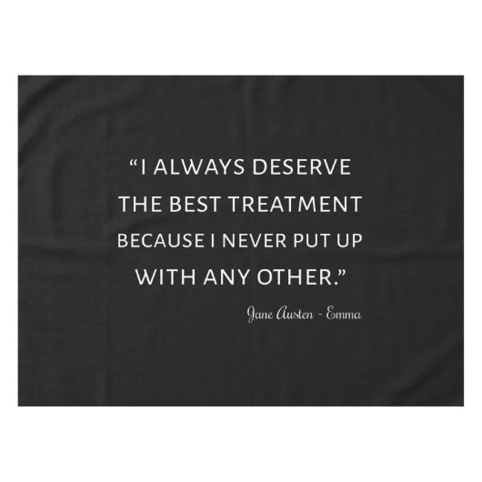 エマ・バイ・ジェーン・オースティン・クォートII テーブルクロス (正面(横))