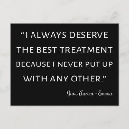 エマ・バイ・ジェーン・オースティン・クォートII ポストカード