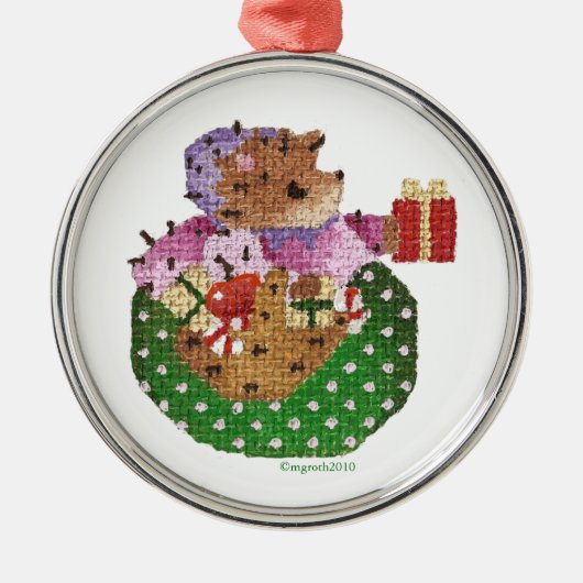 エマ・ヘッジウィック メタルオーナメント (正面)