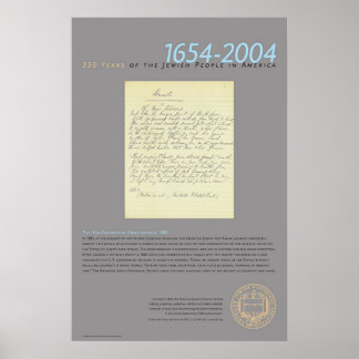 エマ・ラザロによる新しいコロッソス， 1883 ポスター