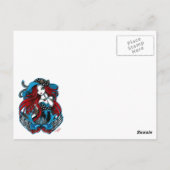 エマ ロカビリー スワロー タトゥー エンジェル ポストカード (裏面)