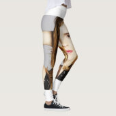 エマ·ワトソンは女の子用に印刷された レギンス (右)