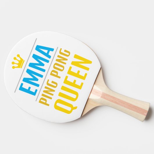 エマ 卓球ラケット (横)