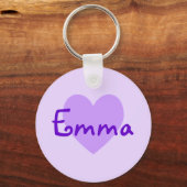 エマ（紫） キーホルダー (正面)