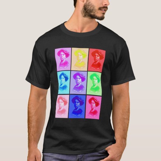 エマGoldmanのポップアート Tシャツ (正面)
