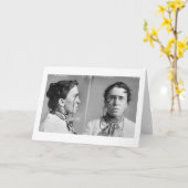 エマGoldman -無政府主義者1911年 カード (黄色い花)