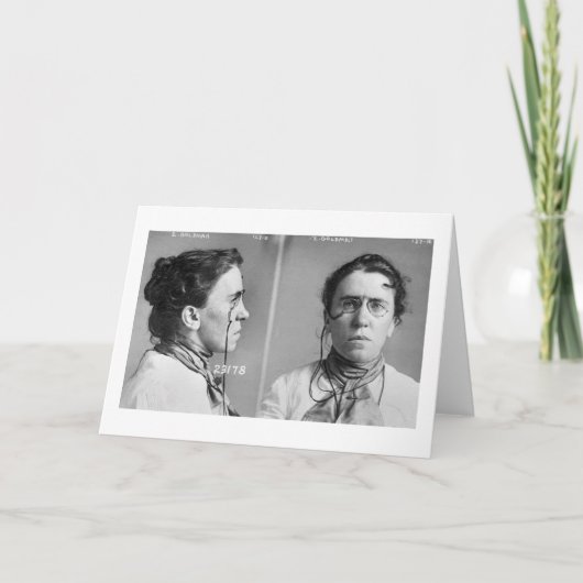 エマGoldman -無政府主義者1911年 カード (正面)