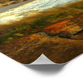 エミタビーチ | Flinders Island, Tasmania ポスター (角)