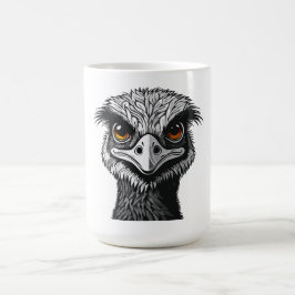 エミュー鳥の頭 コーヒーマグカップ
