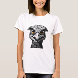 エミュー鳥の頭 Tシャツ