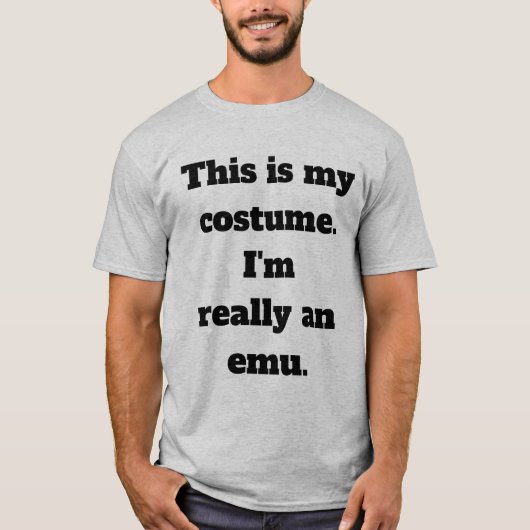 エミュー コスチューム Tシャツ (正面)