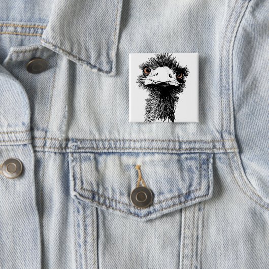 エミュー 缶バッジ (インサイチュ)