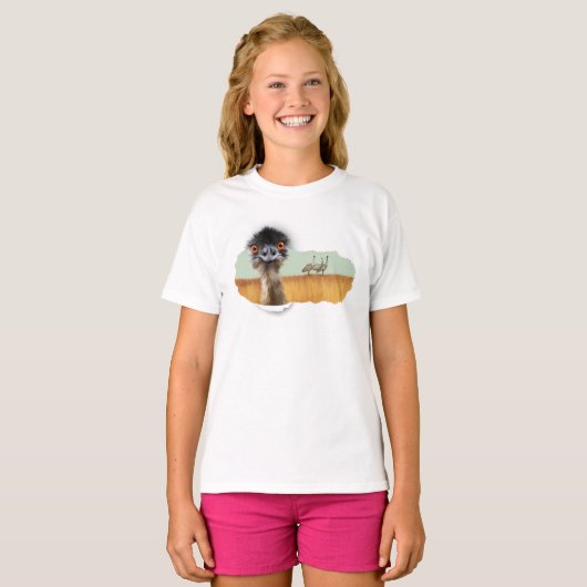 エミュー Tシャツ (正面フル)