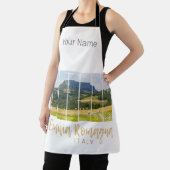 エミリア – ロマーニャランドスケープイタリアヴィンテージ土産 エプロン (インサイチュ)