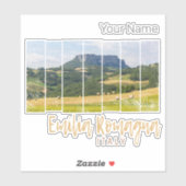 エミリア – ロマーニャランドスケープイタリアヴィンテージ土産 シール (シート)