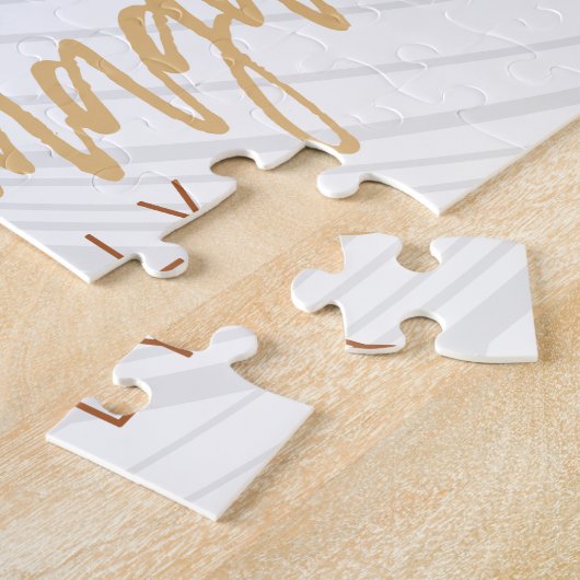 エミリア – ロマーニャランドスケープイタリアヴィンテージ土産 ジグソーパズル (側面)