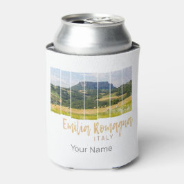 エミリア – ロマーニャランドスケープイタリアヴィンテージ土産 缶クーラー