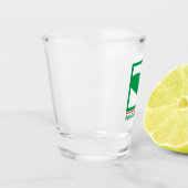 エミリア・ロマーニャ国旗（イタリア） ショットグラス (左)