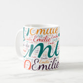 エミリエ コーヒーマグカップ (正面左)
