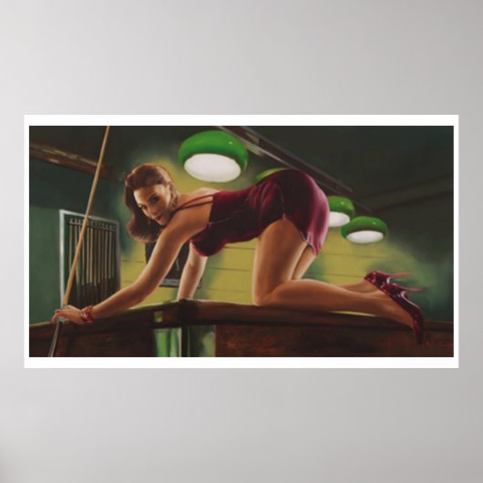 エミリオCiccone – スヌッカー ポスター (正面)