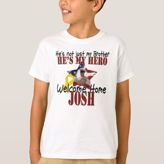 エミリーの歓迎された家の兄弟の帰郷のワイシャツ Tシャツ (正面)