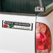 エミリーのDickinsonゴシックのひよこ バンパーステッカー (トラック上)