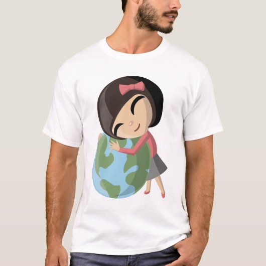 エミリーは地球のTシャツを愛します Tシャツ (正面)