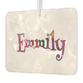 エミリーカラフルおもしろい空気清浄剤：キュウリ – ミント カーエアーフレッシュナー (左)