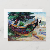 エミリーカーインディアンウォーカヌカナダ ポストカード (正面/裏面)