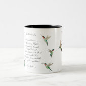 エミリーディキンソンハミングバード ツートーンマグカップ (中央)