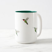 エミリーディキンソンハミングバード ツートーンマグカップ (正面右)