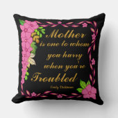 エミリーディキンソン引用文について クッション (正面)