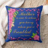 エミリーディキンソン引用文について クッション (ブランケット)