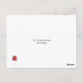 エミリーディキンソン引用文はがき ポストカード (裏面)