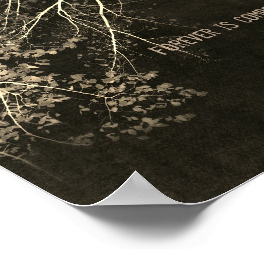 エミリーディキンソン感動的引用文自然ポスター ポスター (角)